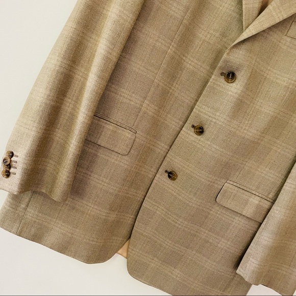 Sport Coat Jacket Blazer - Silk and Wool - Picture 3 of 9